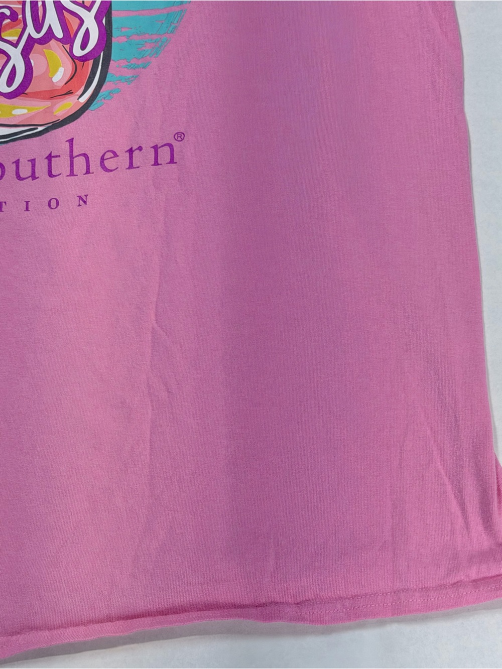 Simply Southern Pink Sweet Tea & Jesus LS Graphic Tee XXL - Picture 12 of 15